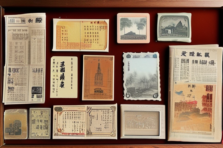 题，揭秘老报纸收藏的奥秘，潮玩、邮票、钱币与老物件全品类收藏知识、行情与鉴定技巧