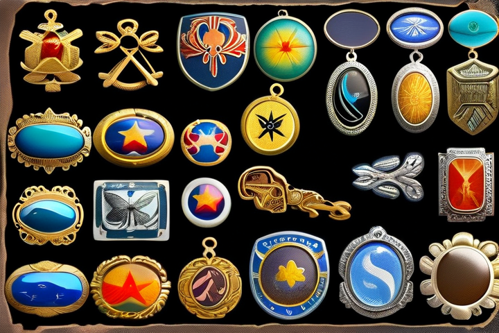 题，探索复古收藏的奥秘，老徽章的艺术与价值