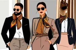 职场着装的艺术，丝巾搭配与男女职业形象规范