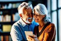 题，智慧守护，银发族的数字生活安全指南