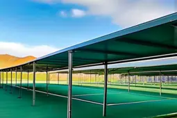 光伏遮阳棚，户外运动与能源融合的绿色解决方案