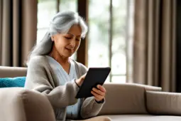 题，银发族智能生活安全指南，揭秘网络诈骗，守护数字生活的温馨港湾