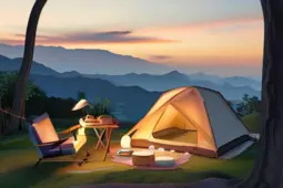 95后00后潮玩与二次元的露营之旅，搭子文化与亚文化的社交新风尚