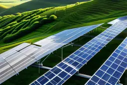 光伏组件安装，户外运动与绿色能源的完美融合