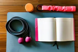健身效率提升指南，瑜伽垫、弹力带与打卡APP的完美组合