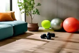 题，居家健身新风尚，有氧操，让运动不再受限