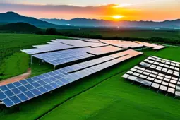 光伏车棚，户外运动与绿色能源的完美融合