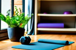 瑜伽垫、弹力带与健身APP，打造高效健身环境