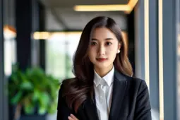 职场形象塑造，正视对方，打造得体职业气质