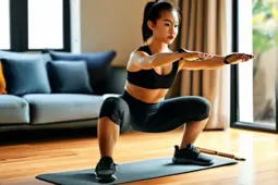 居家健身指南，深蹲训练的全面解析与实操技巧