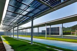 光伏采光顶，户外运动与能源革新的完美结合