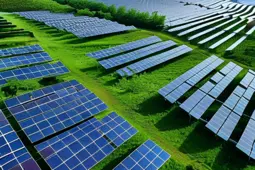 光伏园区，绿色能源的未来，智慧能源的典范