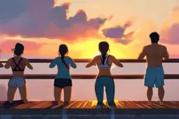 周打卡挑战，健身之旅的伙伴们，一起向健康进发！