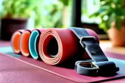 解锁健身效率新境界，瑜伽垫、弹力带与打卡APP的完美搭配