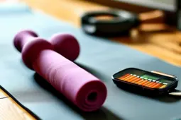 瑜伽垫/弹力带等器材+打卡APP/热量计算器等辅助工具推荐，提升健身效率