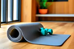 瑜伽垫、弹力带与打卡APP，健身效率提升的三大神器