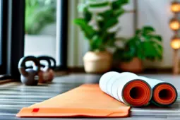 瑜伽垫与弹力带的完美伴侣，打卡APP和热量计算器，提升健身效率