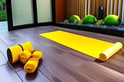 瑜伽垫与弹力带，减脂健身的得力助手