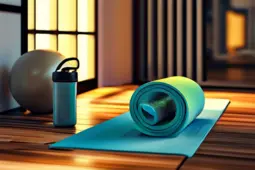 瑜伽垫、弹力带与健身打卡APP，打造高效健身体验