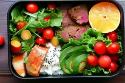 打造高效减脂餐计划，一日便当食谱与每日饮食控制