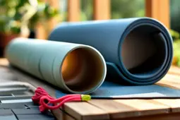 瑜伽垫、弹力带与打卡APP，提升健身效率的黄金组合