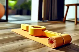 瑜伽垫与弹力带的高效健身伴侣，打卡APP与热量计算器，提升你的健身效率