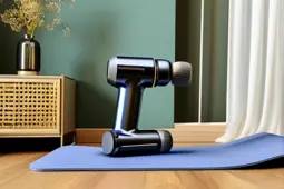 筋膜枪助力健身，瑜伽垫与弹力带的完美搭档