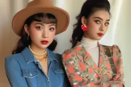 95后00后的新潮流，美式复古穿搭与美妆，打造性价比之选