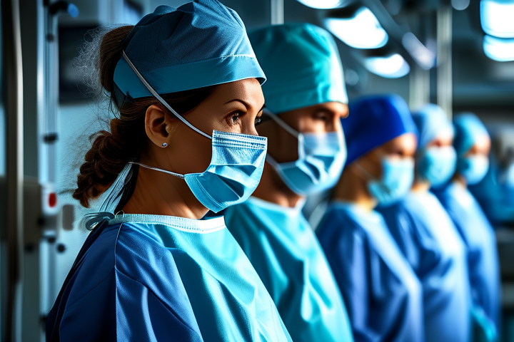 题，医疗器械行业全品类细分，从诊断到康复，手术衣在医疗领域的重要性-一粒cc