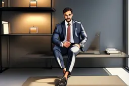 男士职场着装的艺术，塑造专业形象，提升职业气质