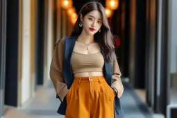 题，打造潮流穿搭，显瘦、显高、百搭的秘密