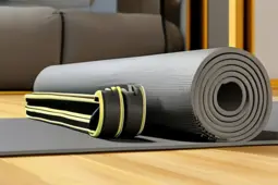 弹力带使用指南，瑜伽垫与APP的完美搭档，提升健身效率